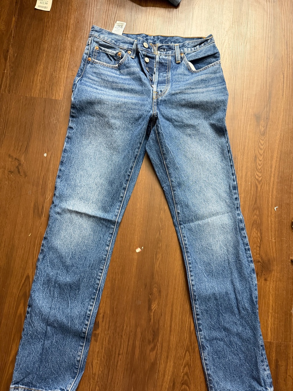Levi’s 501s Classic Blue women’s Straight-Leg Jeans